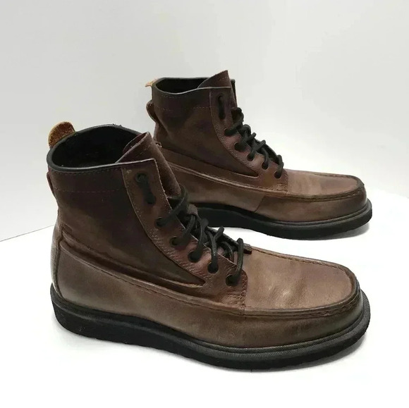 Frye Mens Montana Moc Boots Size 9 - Picture 3 of 7